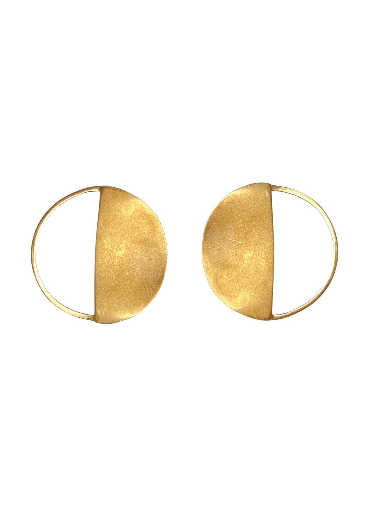 brincos meia lua dourado brincos meia lua dourado